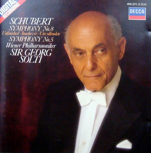 Schubert - Symphony No.8 Unfinished, Symphony No.5 (USED)