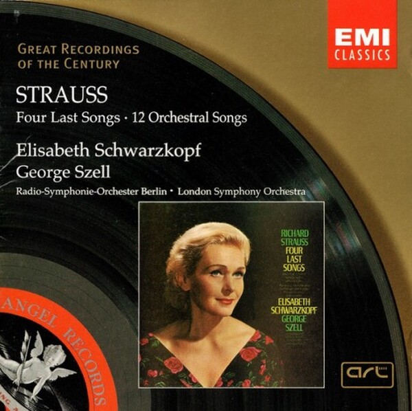 Strauss - Four Last Songs & 12 Orchestral Songs (USED)