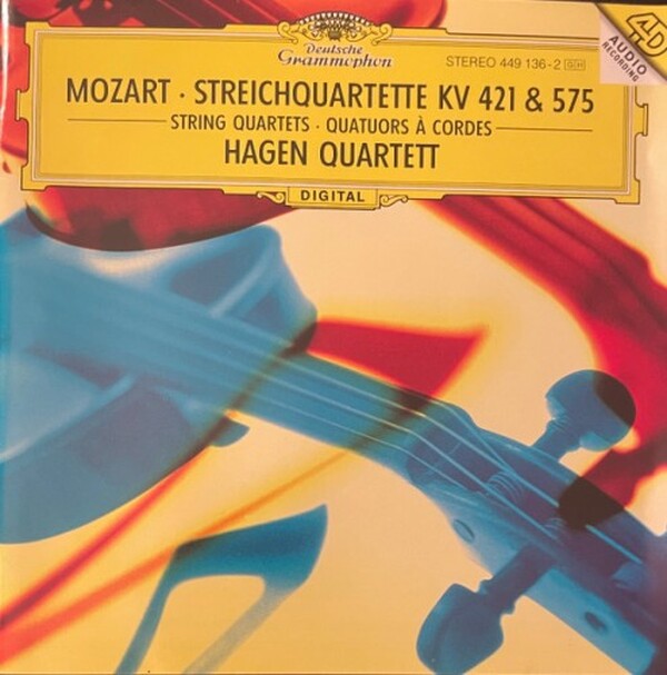 Mozart - String Quartets KV 421 & 575 (USED)