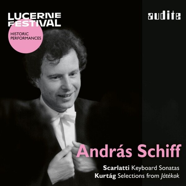 Andras Schiff in Lucerne: D Scarlatti & Kurtag  | Audite AUDITE97838