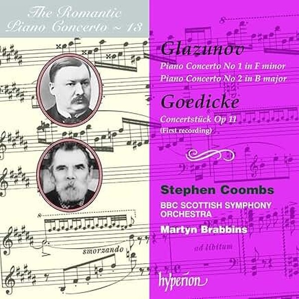 The Romantic Piano Concerto, Vol 13 - Glazunov and Goedicke