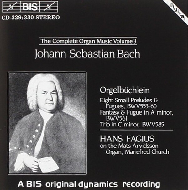 J.S. Bach � Complete Organ Music � Volume 3