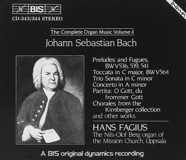 J.S. Bach � Complete Organ Music � Volume 4
