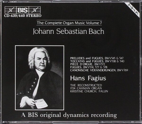 J.S. Bach � Complete Organ Music � Volume 7