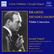 Brahms/Mendelssohn - Violin Concertos