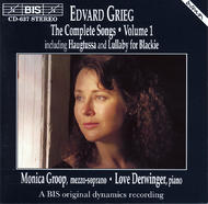 Grieg � The Complete Songs � Volume 1