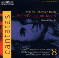 J. S. Bach � Cantatas, Volume 8 (BWV 22, 23, 75)